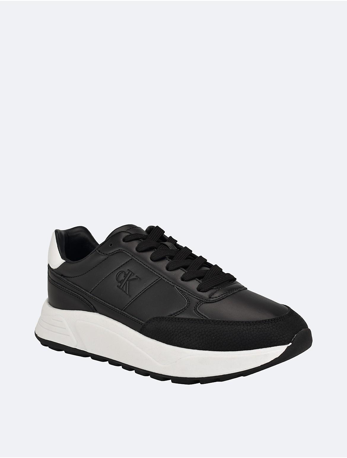 Calvin Klein Mens Mens Blend Sneaker - Black - 10 Product Image