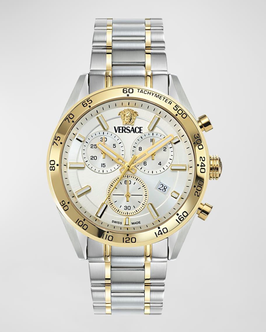 Men's V-Code 41mm Two-Tone Chronograph Watch Product Image