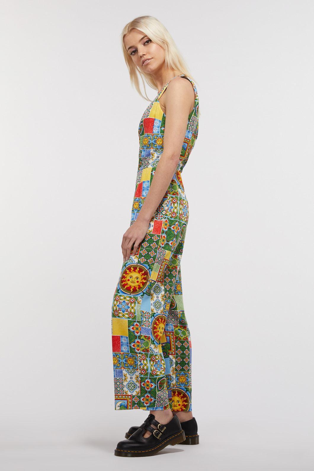 Majolica Viscose Jumpsuit Product Image