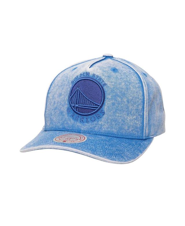 Mens Mitchell & Ness Golden State Warriors Washed Out Tonal Logo Snapback Hat Product Image