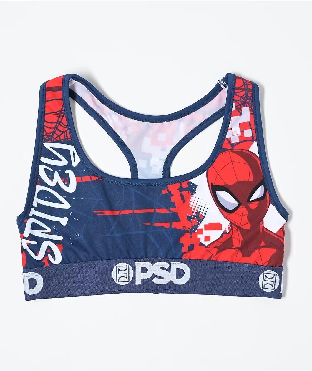 PSD x Marvel Spider-Man Senses Sports Bra Product Image