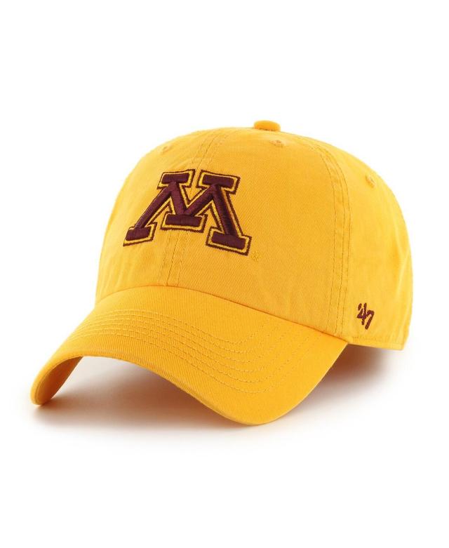 Mens 47 Brand Gold Minnesota Golden Gophers Franchise Fitted Hat Product Image