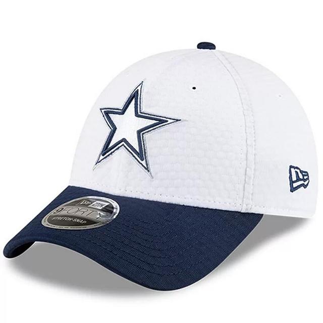 Mens New Era /Navy Dallas Cowboys 2024 NFL Training Camp 9FORTY Adjustable Hat Product Image