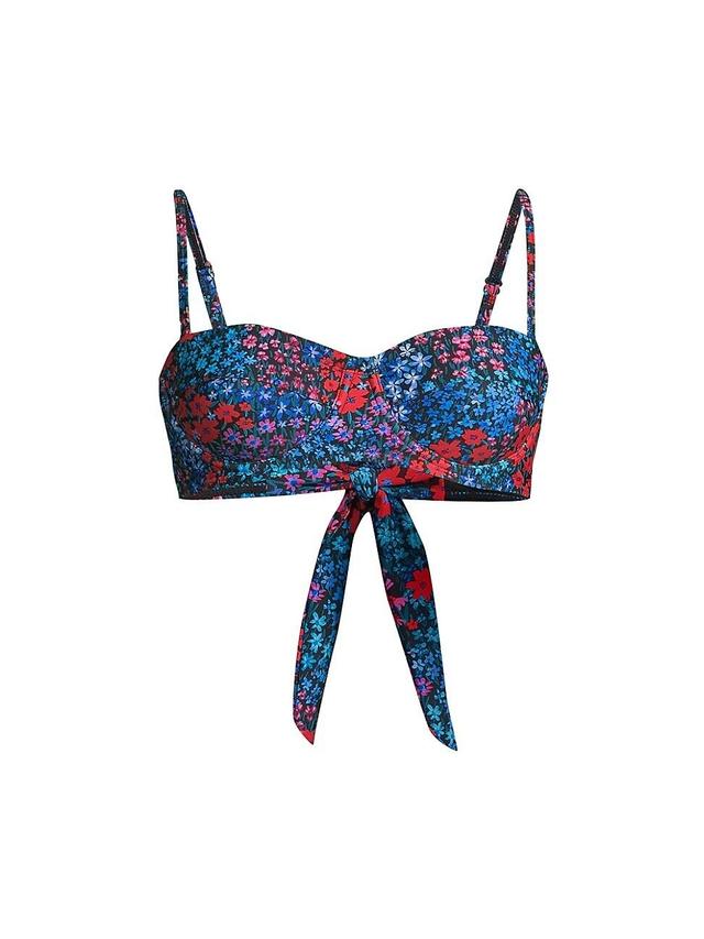 Womens Nellie Floral Underwire Bikini Top Product Image