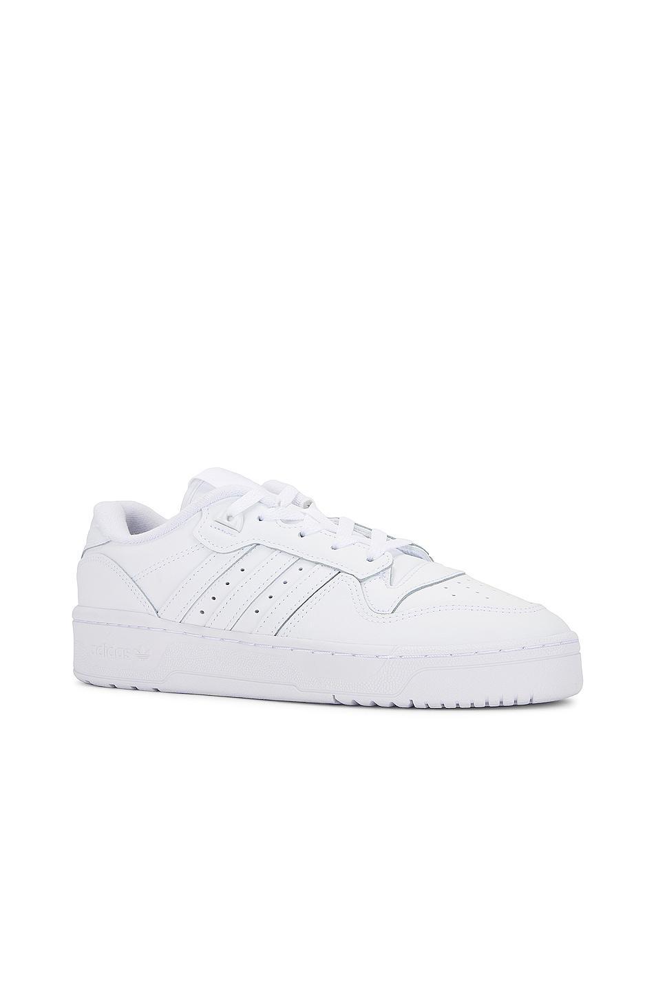 adidas Originals Rivalry Low Sneaker in White. Size 10, 10.5, 12, 9.5. Product Image