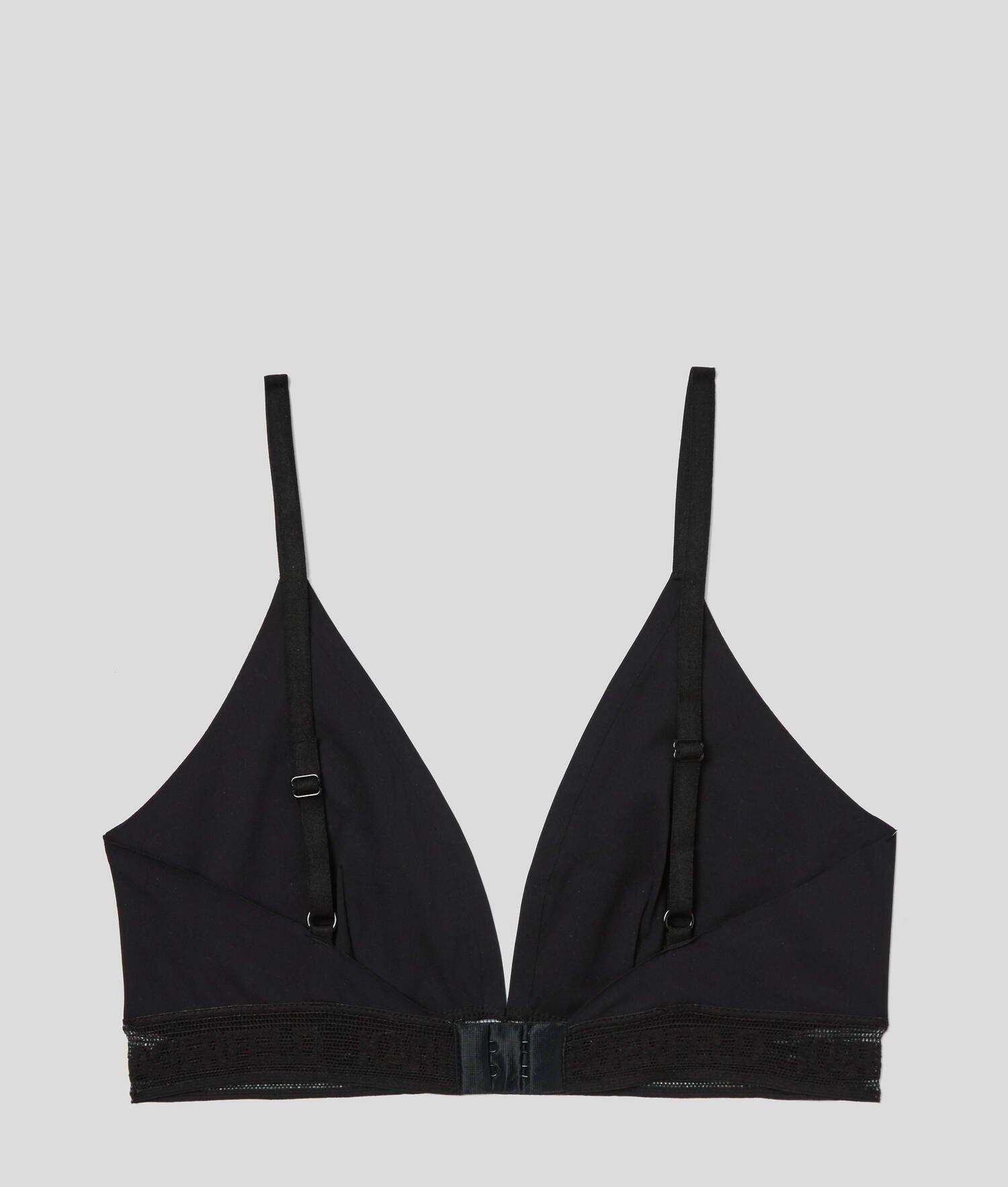 ULTRA-LIGHT KARL LOGO TRIANGLE BRA Product Image