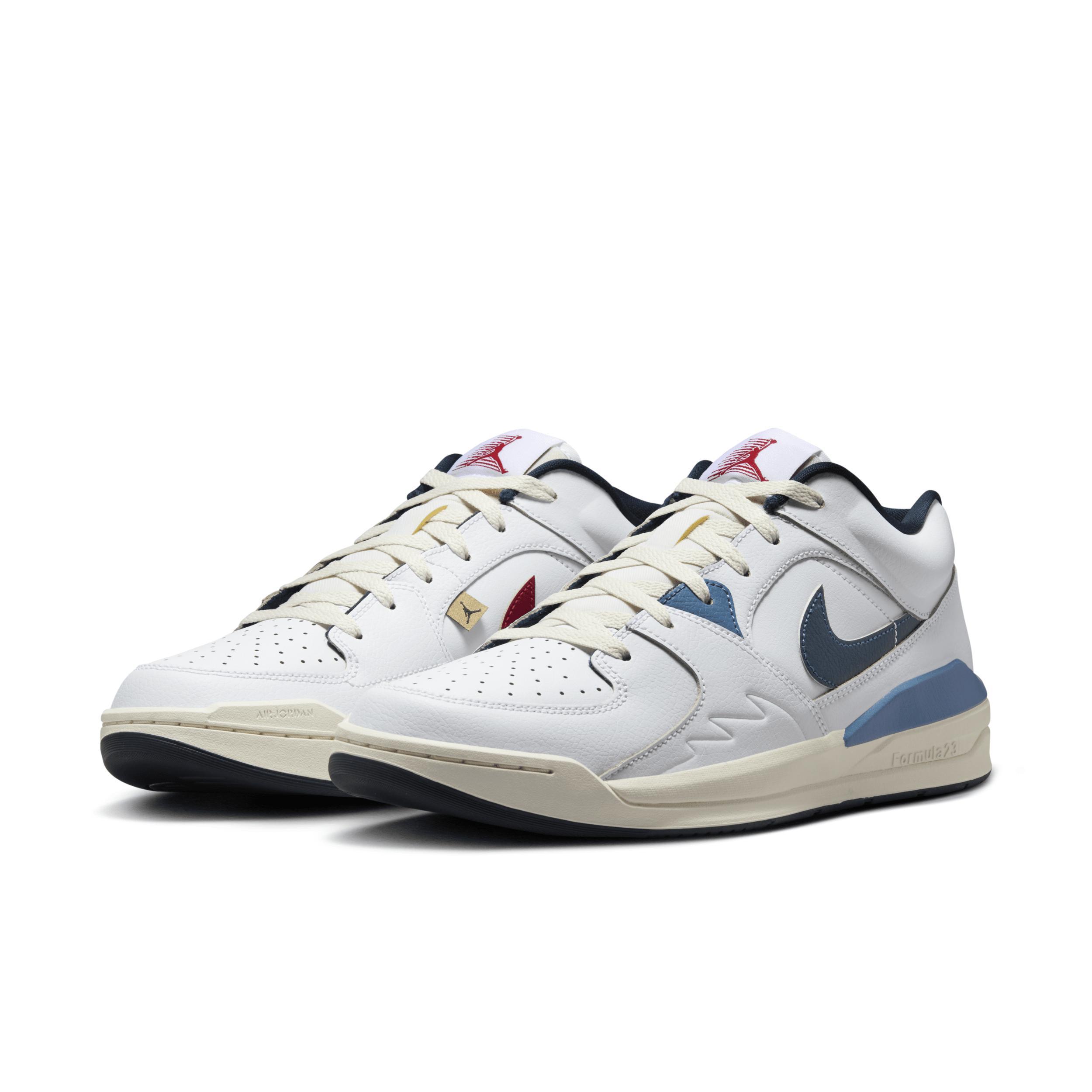 Jordan Mens Jordan Stadium 90 - Mens Shoes Pale Ivory/Armory Navy/White Product Image