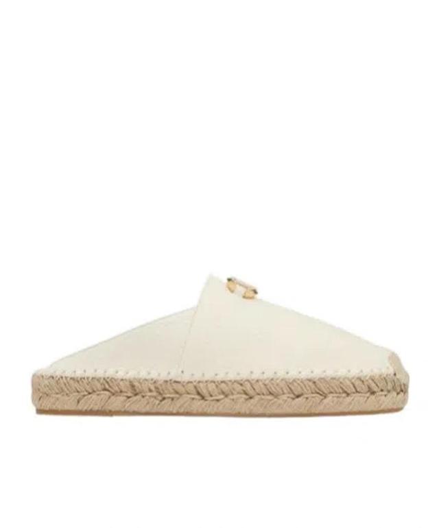 VALENTINO GARAVANI Vlogo Signature Espadrilles In Nude Product Image