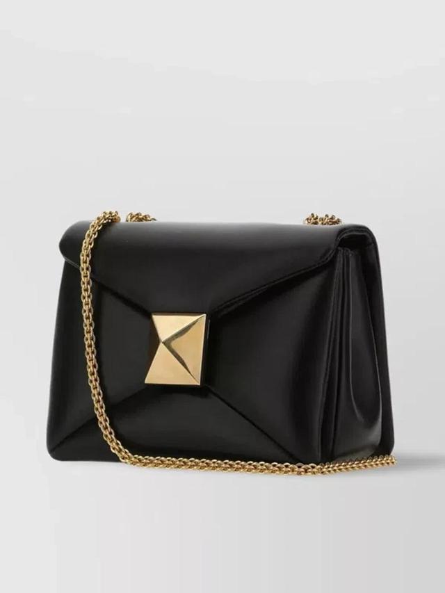 One Stud Shoulder Bag In Nappa Leather In 0no Product Image