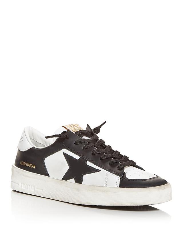 Men's Stardan Star Leather Low-Top Sneakers Product Image