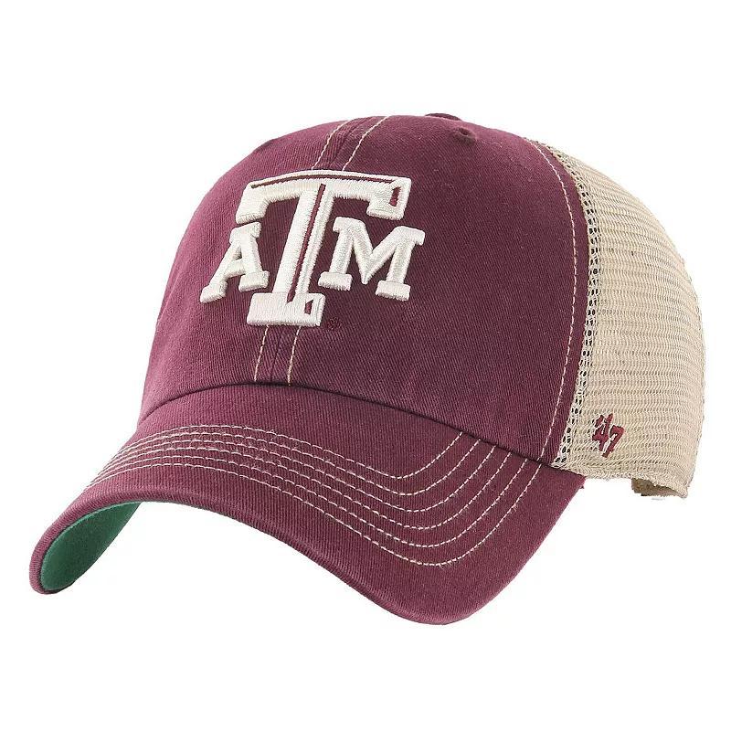 Mens 47 Maroon Texas A&M Aggies Trawler Clean Up Adjustable Hat Product Image