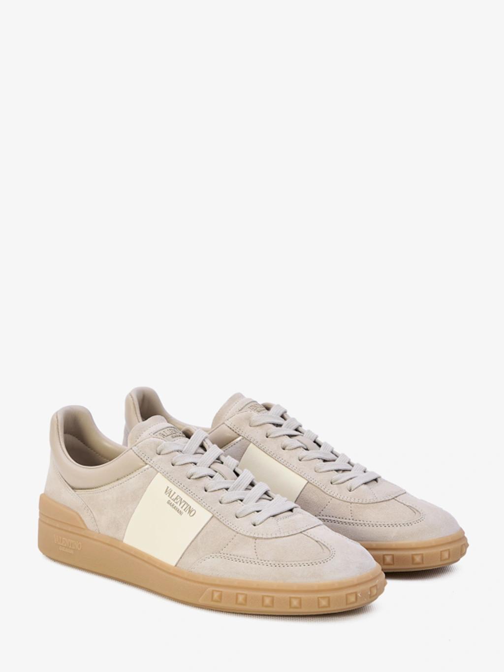 Upvillage Suede Sneakers In Grey Product Image