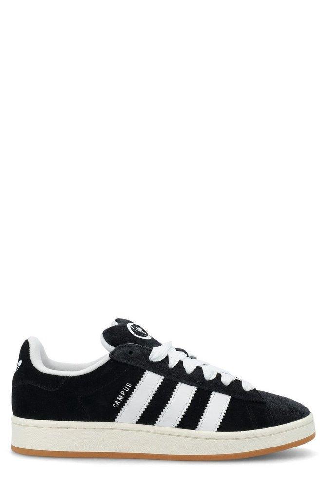 Campus 2000s Suede Sneakers In Black White Product Image