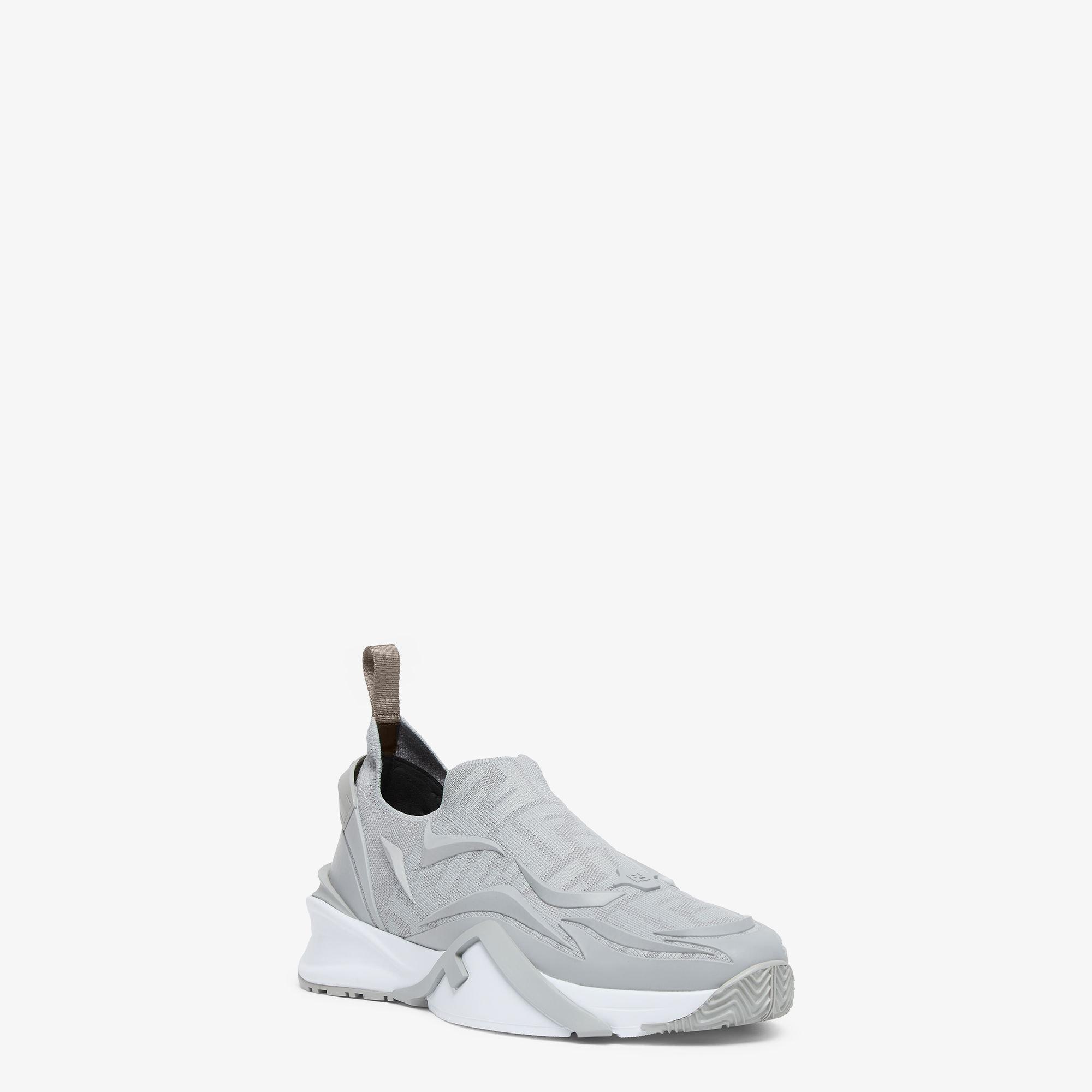 Fendi Flow SneakersGray FF mesh running sneakers Product Image