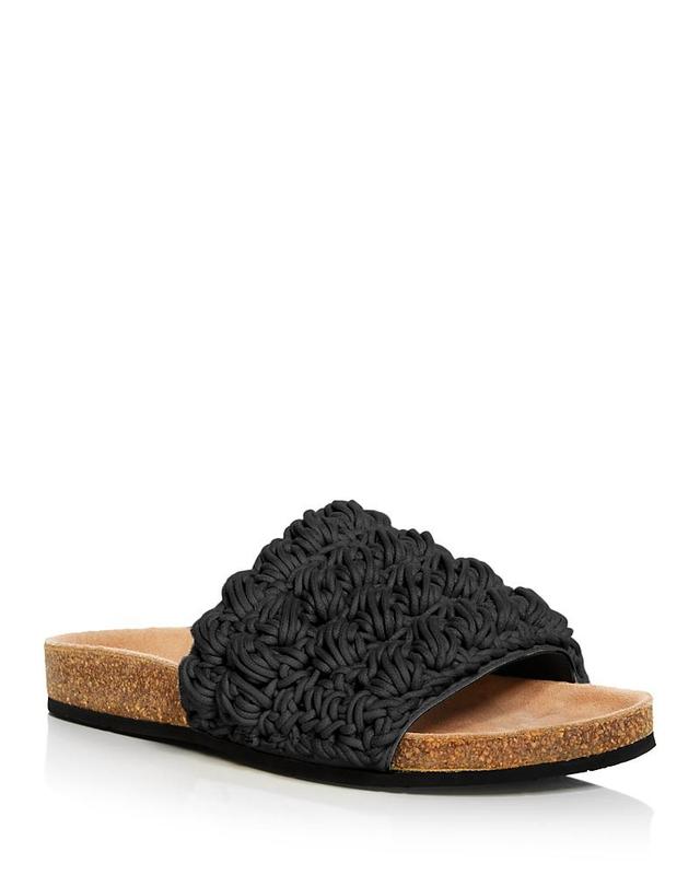 Jw Anderson Mena Ca/Fa Crochet Slip On Slide Sandals Product Image