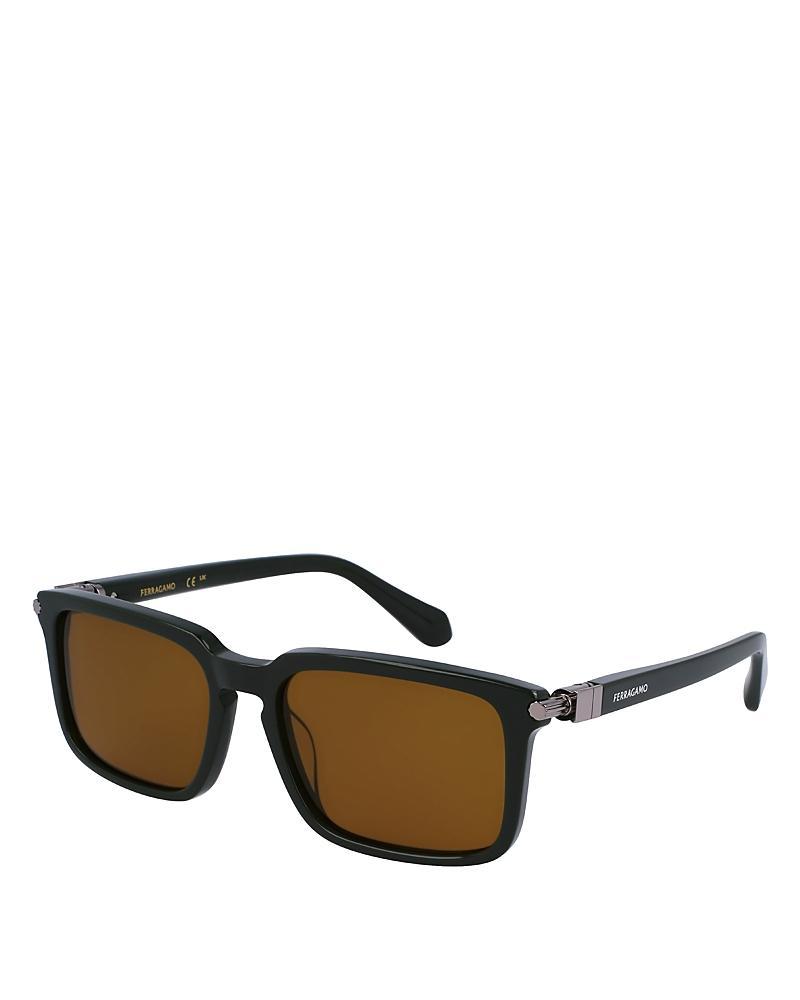 Mens Gancini Evolution Acetate Rectangle Sunglasses Product Image