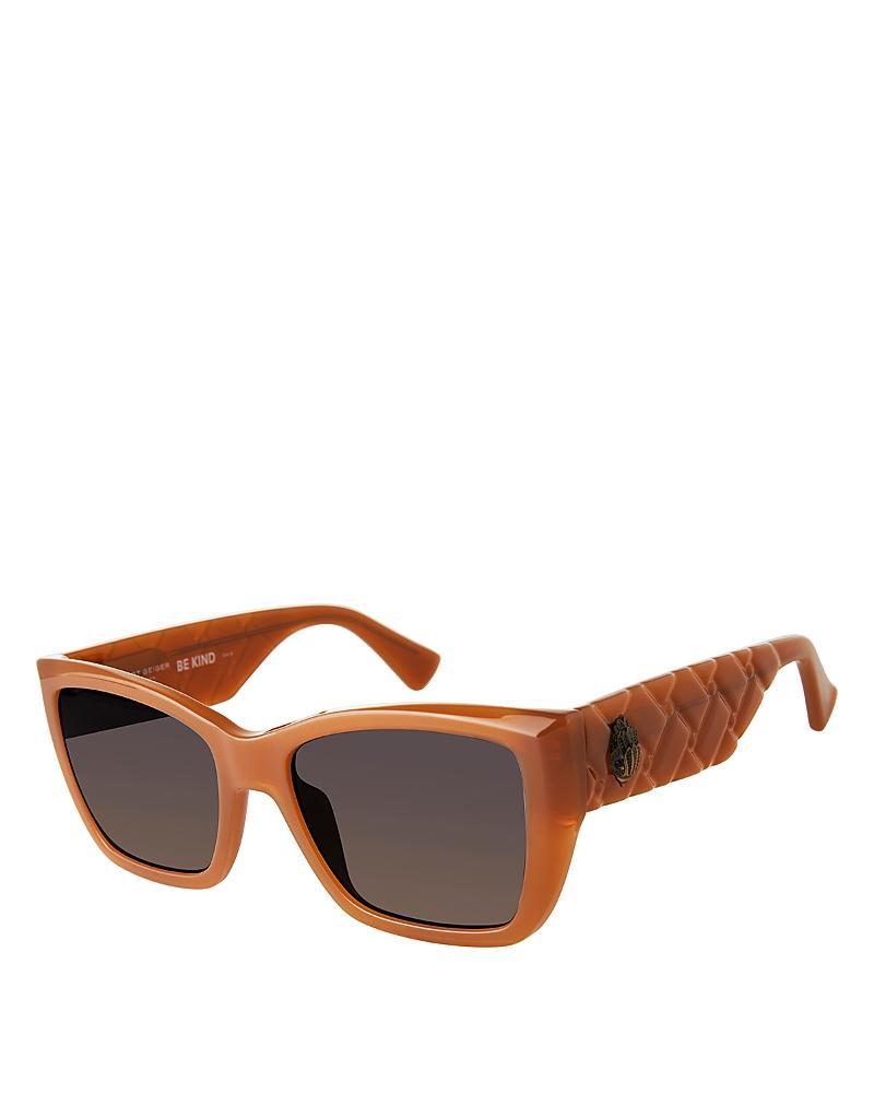 Kurt Geiger London Rectangle Sunglasses, 54mm Product Image