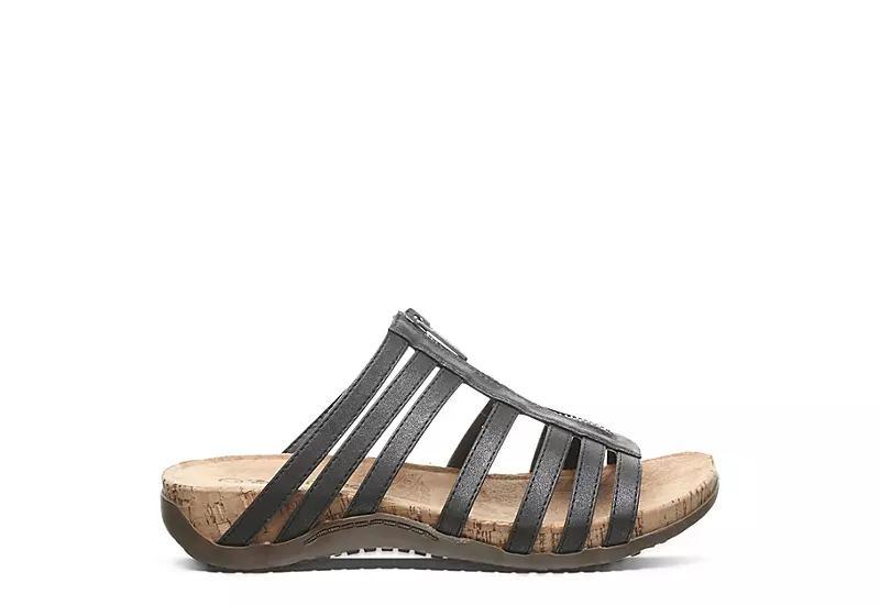 BEARPAW Sabrina Zip Slide Sandals -SILVER Product Image