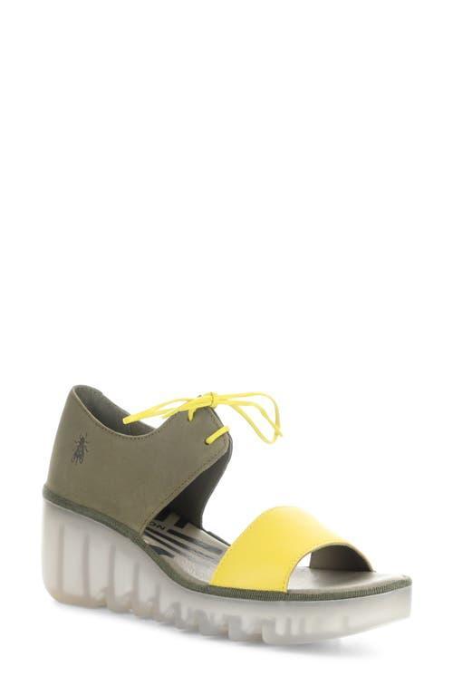 Fly London Bilu Platform Wedge Sandal Product Image