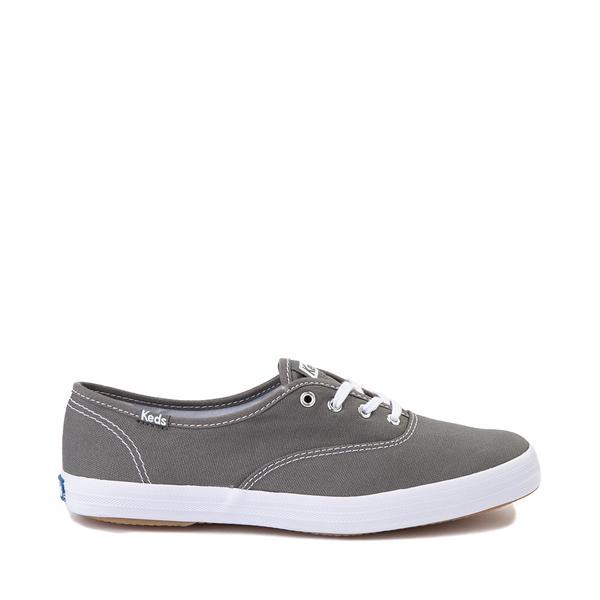 Keds Champion Canvas Lace-Up (Graphite) Women's Lace up casual Shoes Product Image