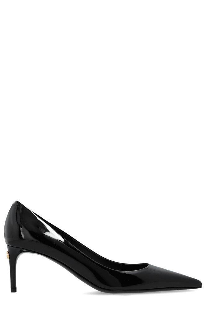 Pointed Toe Pumps In Black Product Image