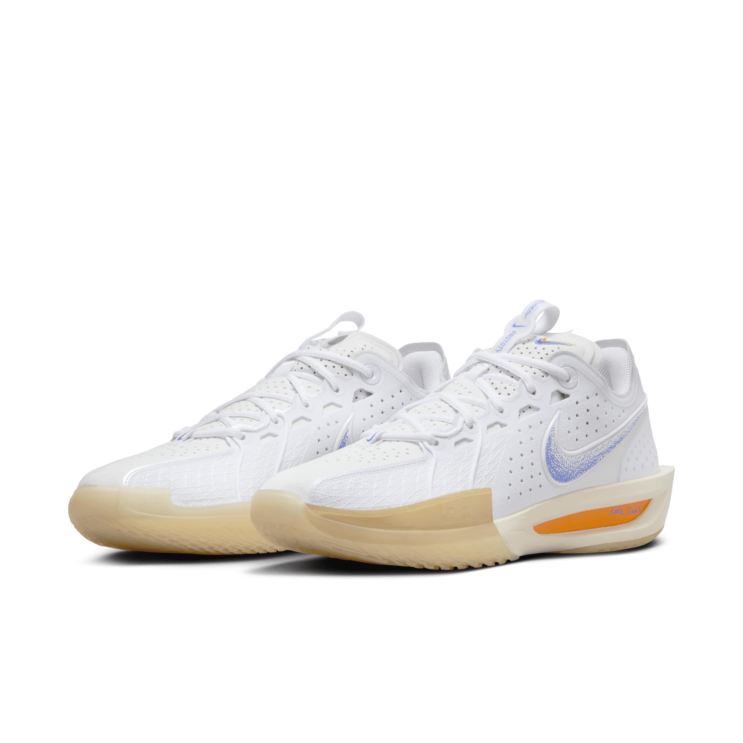 Nike Mens Nike G.T. Cut 3 FP - Mens Basketball Shoes Tan/White/Blue Product Image