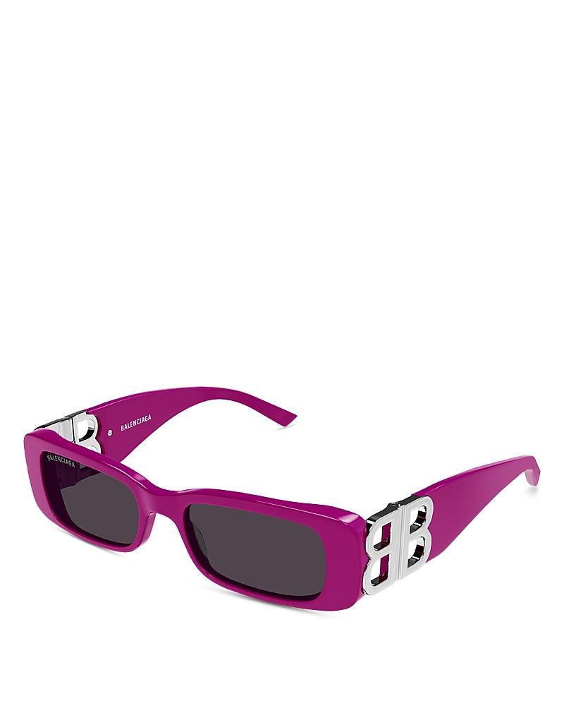 Womens Dynasty 51MM Rectangular Sunglasses Product Image