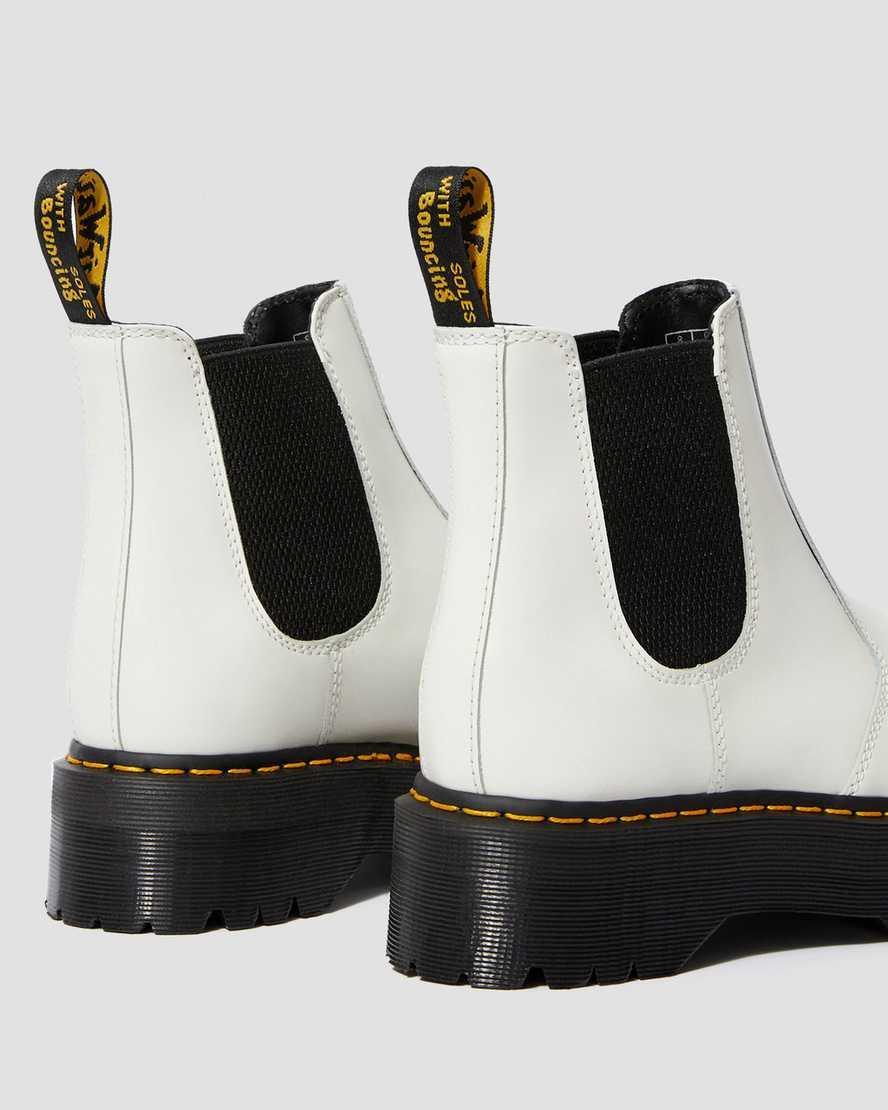 2976 Smooth Leather Platform Chelsea Boots Product Image