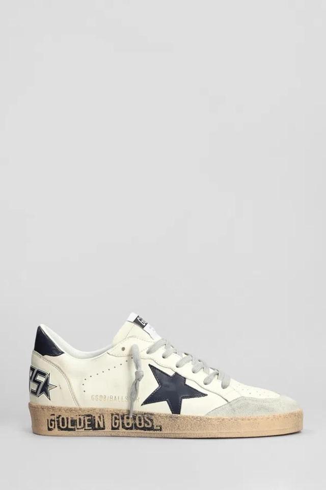 GOLDEN GOOSE Ball Star Sneakers In White Product Image