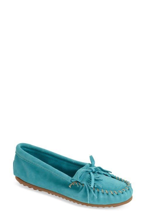 Minnetonka Kilty Suede Driving Shoe Product Image