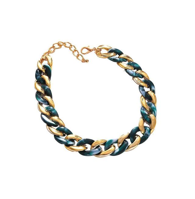 Sohi Womens Link Chain Necklace Product Image