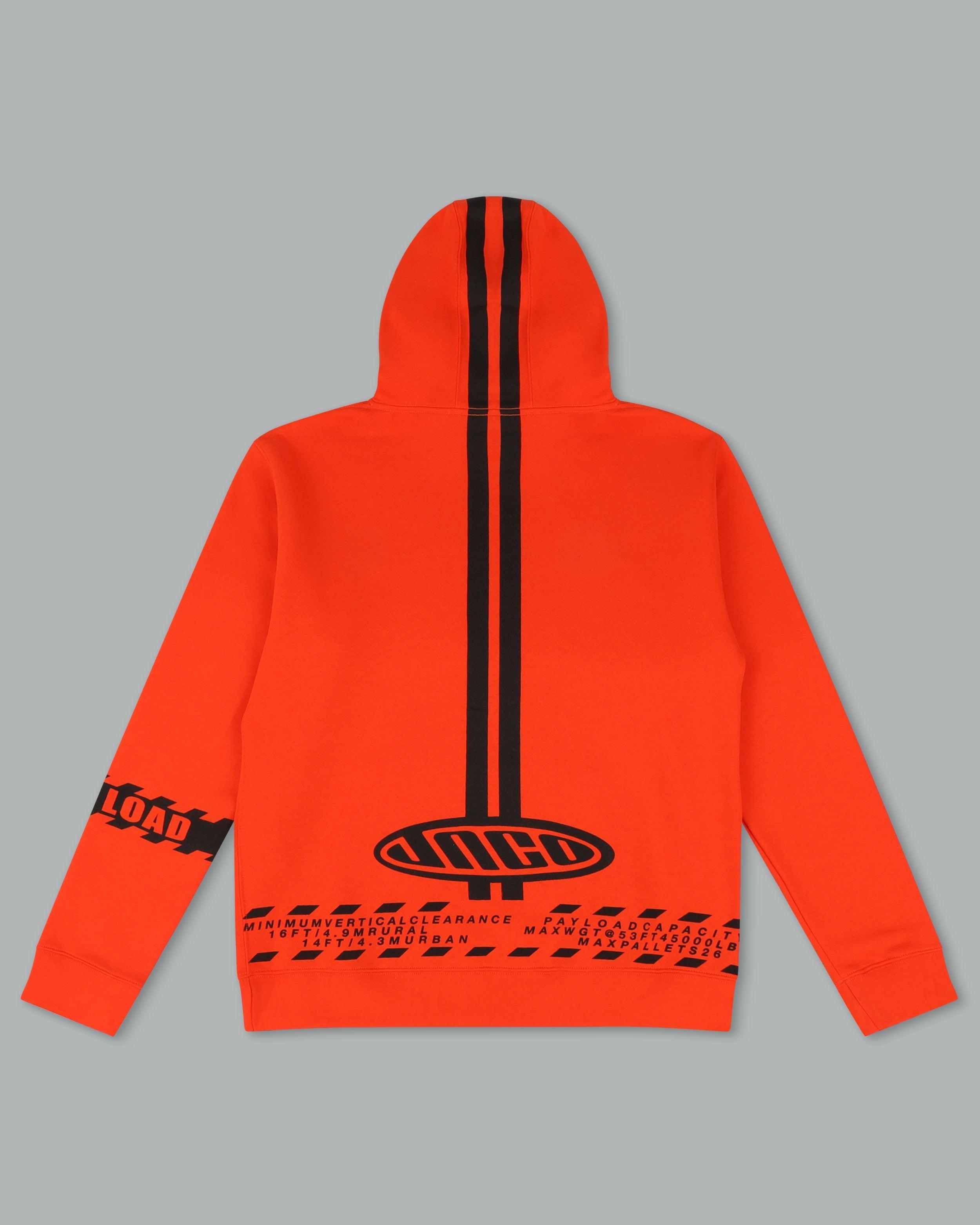 Wide Load Hoodie. Orange. Male Product Image