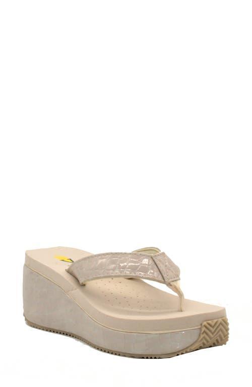 Volatile Frappachino Wedge Flip Flop Product Image