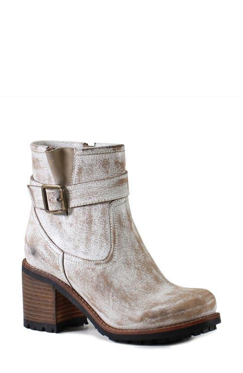 Diba True Craze Hot Distressed Leather Moto Booties Product Image