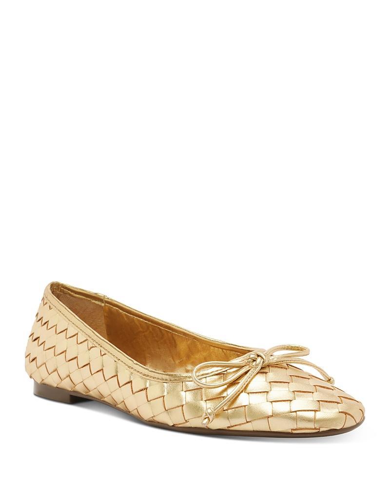 Schutz Womens Arissa Woven Slip On Flats Product Image