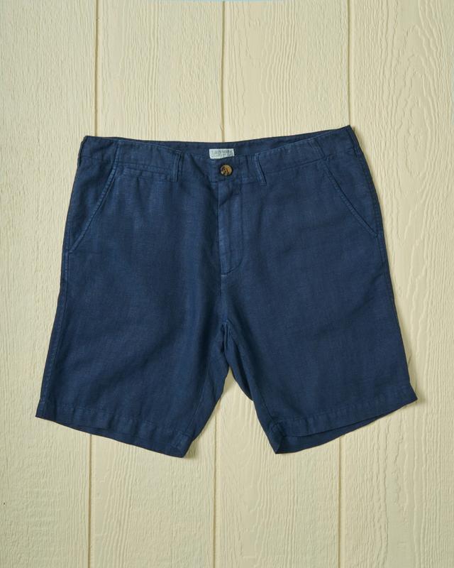 Camden Short in Navy Linen Product Image