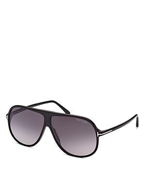 FERRAGAMO Gancini Evolution 61mm Aviator Sunglasses Product Image