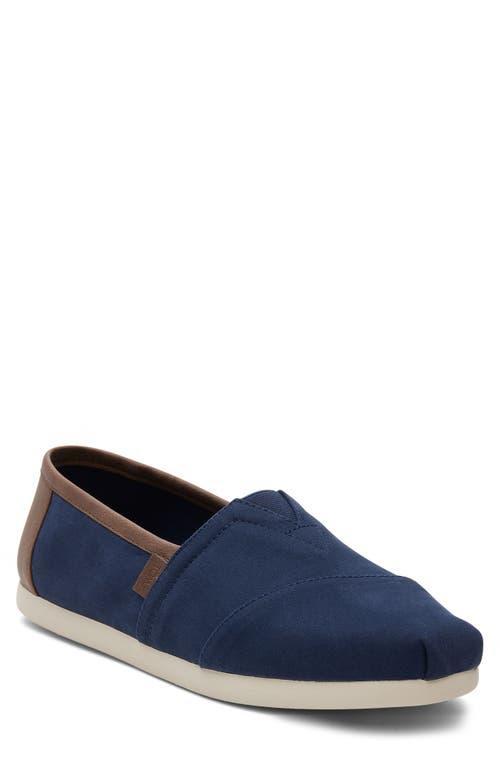 TOMS Alpargata 3.0 (Navy/Tan) Men's Shoes Product Image