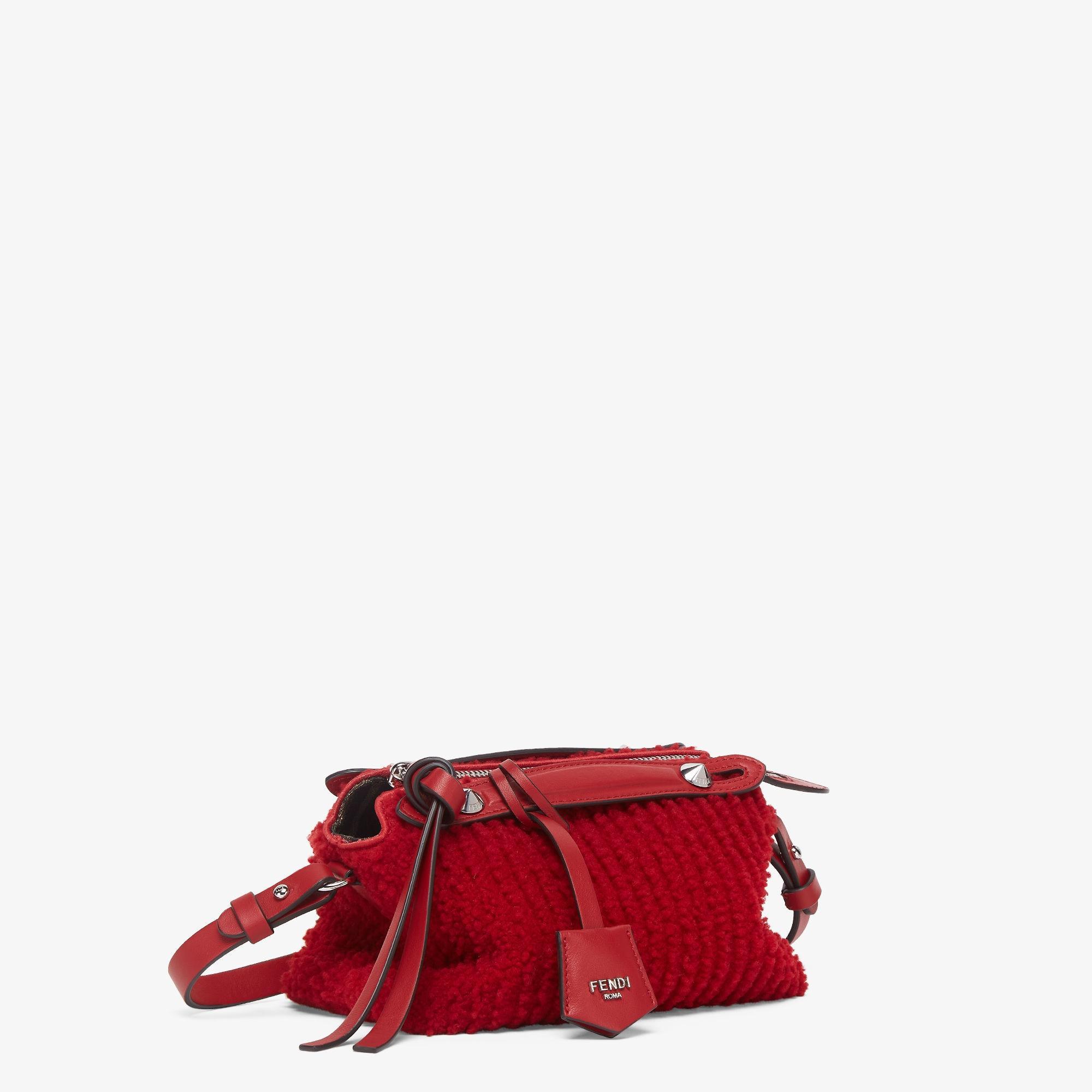 By The Way Soft MiniMini-bag in red sheepskin Product Image