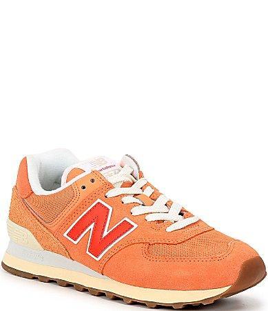 Womens New Balance 574 Athletic Shoe - Copper / Neo Flame / Sea Salt Product Image