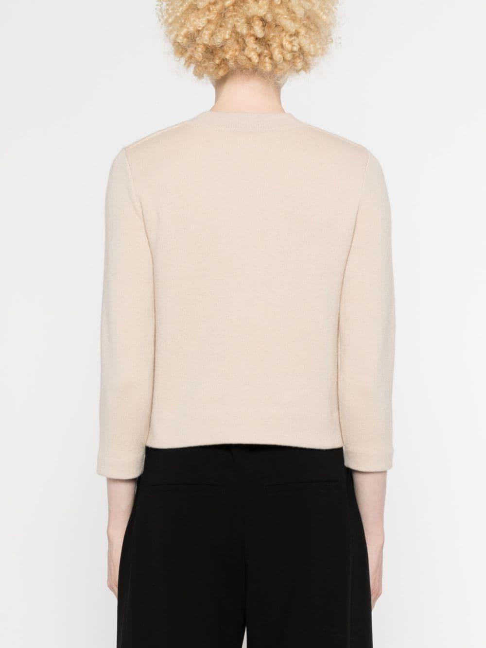 VINCE Wool-blend Cardigan In Neutrals Product Image