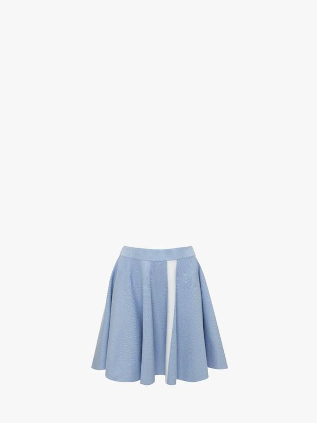 A-LINE MINI SKIRT in blue | JW Anderson US  Product Image