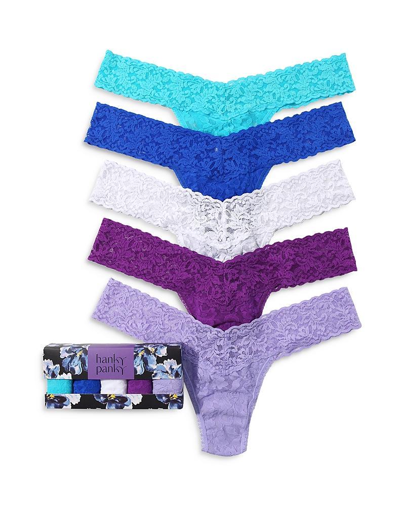 Hanky Panky 5-Pack Low Rise Thong Product Image