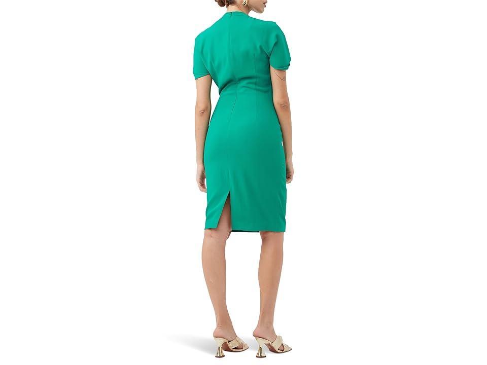 Keshi Draped Crepe Minidress Product Image