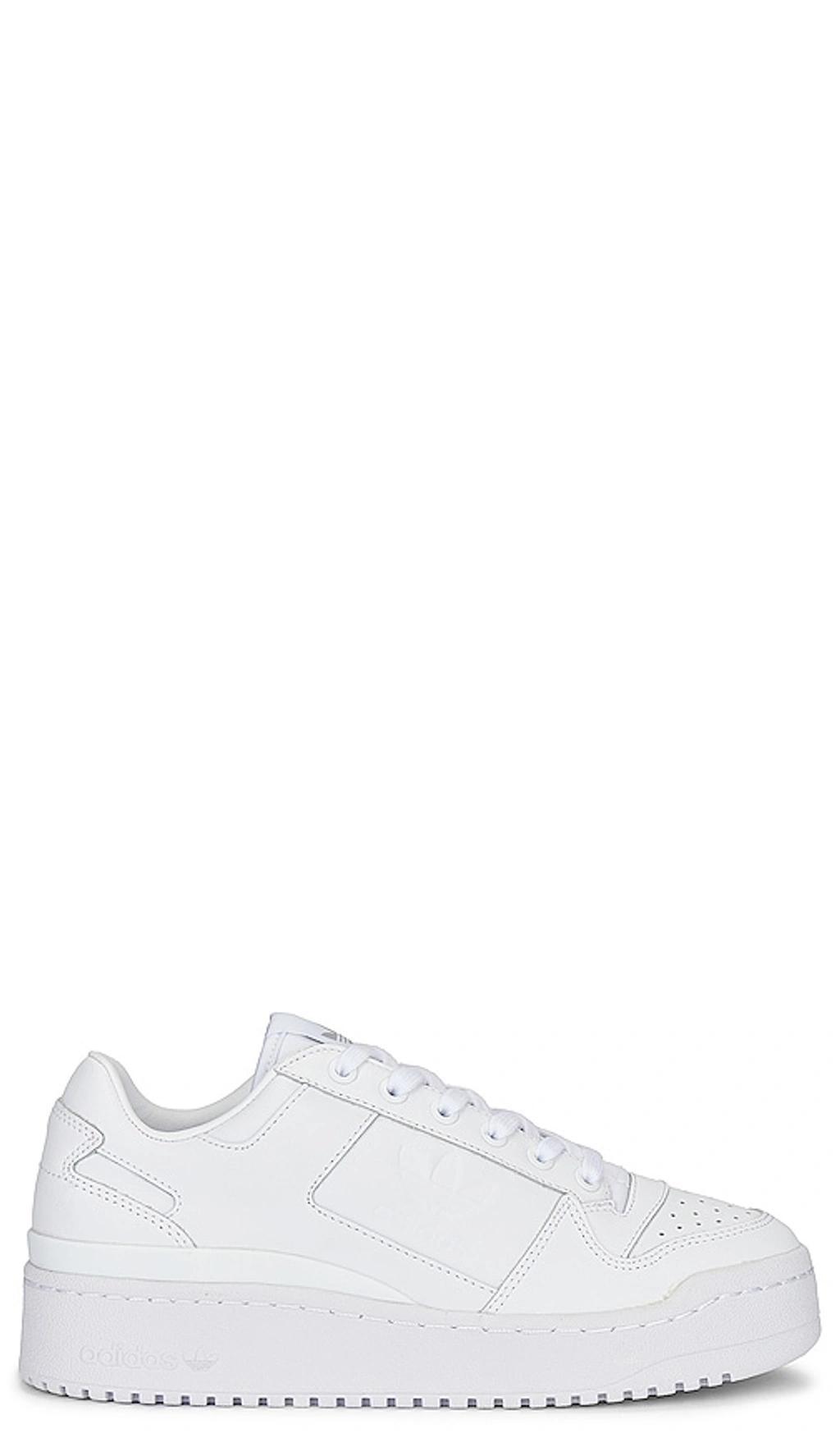 ADIDAS ORIGINALS Forum Bold Leather Sneakers In White Product Image