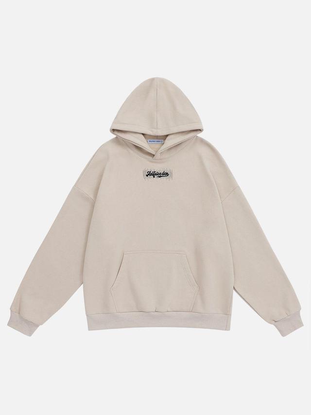 Aelfric Eden Embroidery Basic Hoodie Product Image