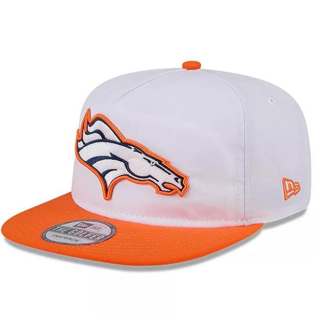 Mens New Era /Orange Denver Broncos 2024 NFL Training Camp Golfer Snapback Hat Product Image