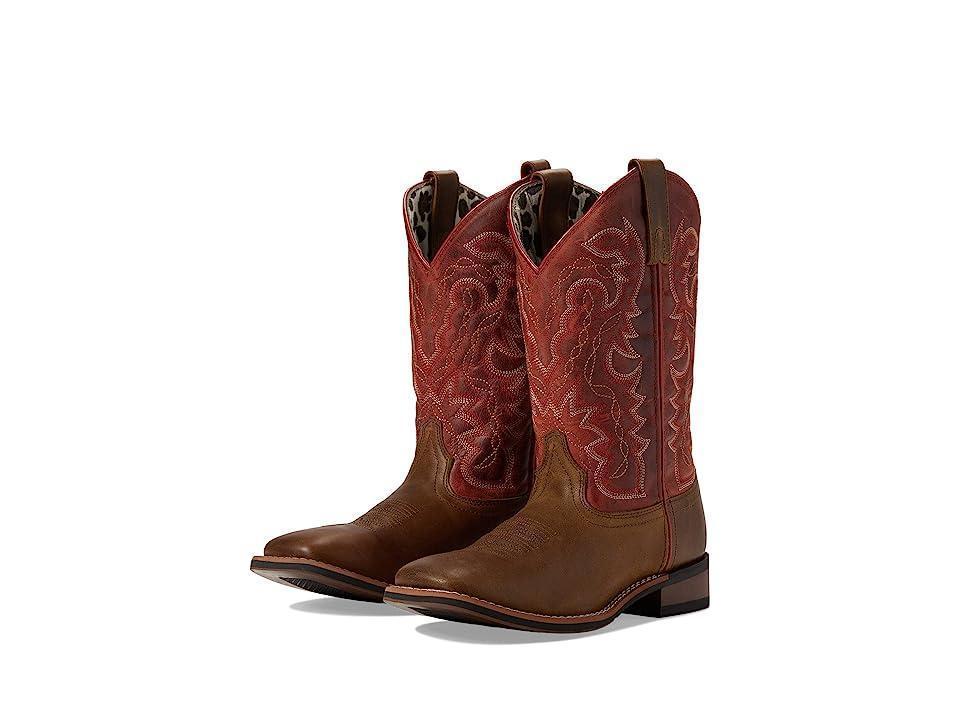 Laredo Darla (Tan/Red) Women's Boots Product Image