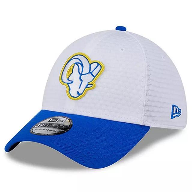 Mens New Era /Royal Los Angeles Rams 2024 NFL Training Camp 39THIRTY Flex Hat Product Image