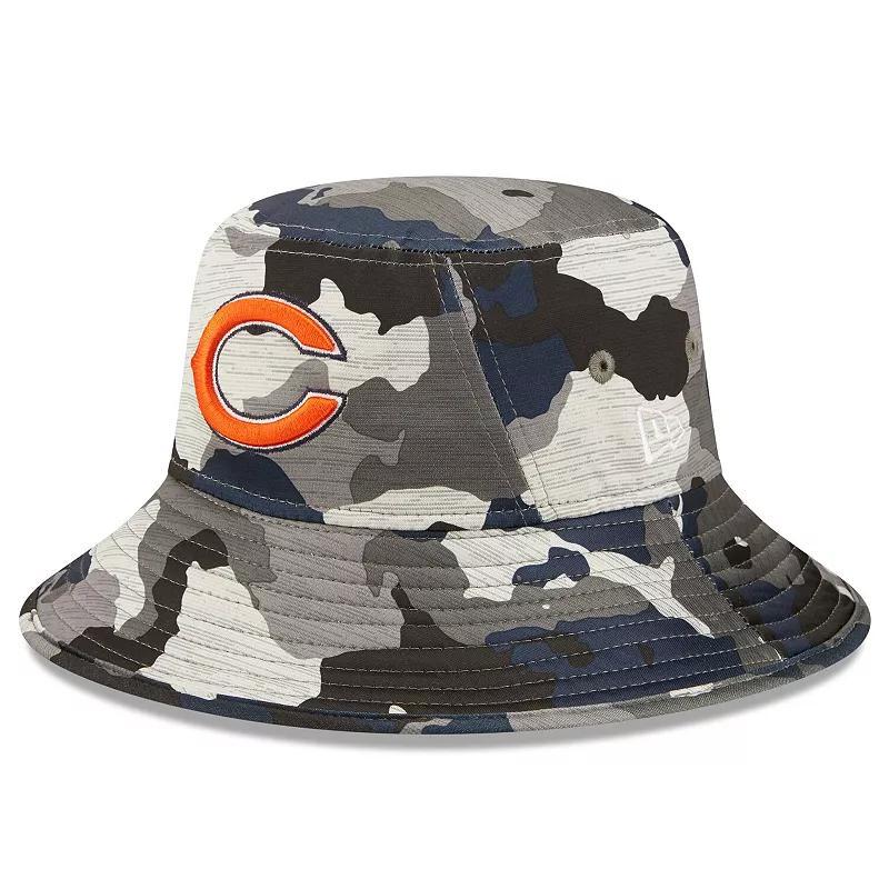 Mens New Era Camo Chicago Bears 2022 Nfl Training Camp Official Bucket Hat Product Image